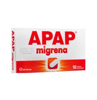 APAP Migrena – 10 Coated Tablets