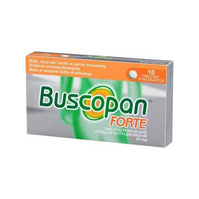 Buscopan Forte 20 mg – 10 Tablets