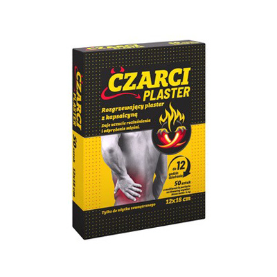 Czarci Plaster Warming Capsaicin Patch 50 Patches