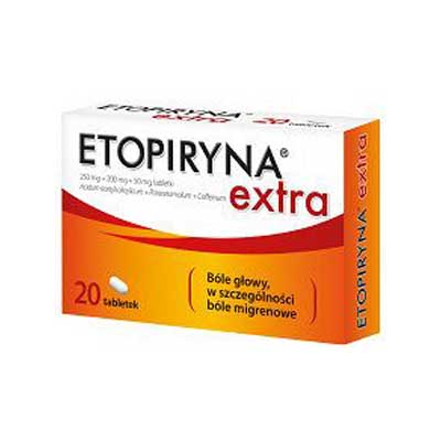 Etopiryna Extra – 20 Tablets