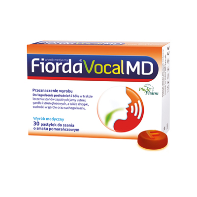 Fiorda Vocal Lozenges 30 Lozenges