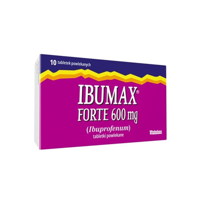 Ibumax Forte 600 mg Coated Tablets (10 Tablets, Blister)