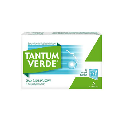Tantum Verde Eucalyptus Flavour 3 mg 30 Lozenges