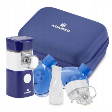 Purple membrane inhalers for children Adamed Pharma, mains powered, continuous action.