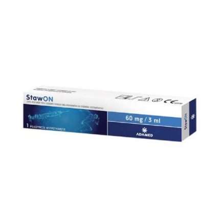 StawON can temporarily replenish synovial fluid in patients with degenerative or mechanical arthropathy that causes pain and limits mobility.
