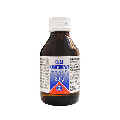 Camphor Oil 100 mg/g Skin Solution 30 g