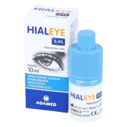 Hialeye 0.4% is a moisturizing and protective eye drop created for people diagnosed with dry eye syndrome.