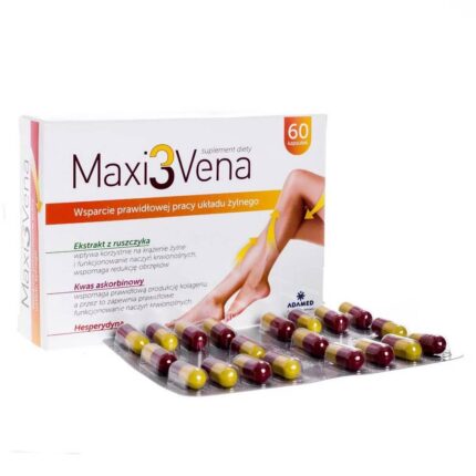 Ингредиенты Maxi3Vena поддерживают правильное функционирование венозной системы.