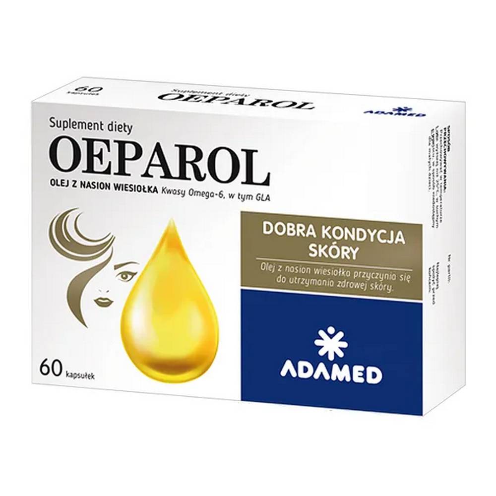 oeparol olej z nasion wiesiolka 60 kaps Продукт Oeparol предназначен для людей, которые хотят заботиться о своей коже, волосах и ногтях.
