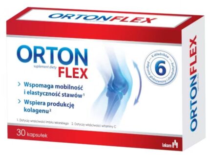 Orton Flex is a dietary supplement for supporting joint health, mobility, and cartilage.