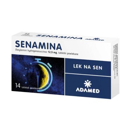 The drug Senamina 12.5Mg 14 with hypnotic and sedative effects.