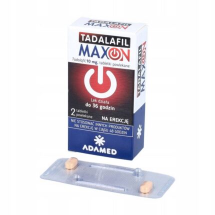 Tadalafil Maxon is a drug intended for the treatment of erectile dysfunction in adult men.