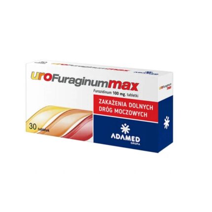 UroFuraginum Max is a drug that inhibits the growth of many bacteria that cause urinary tract infections.